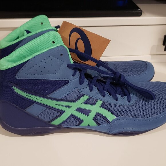 NWT: Asics MATFLEX 6 Fitness Wrestling Athletic and Training Shoes Sz 13 - Picture 3 of 6